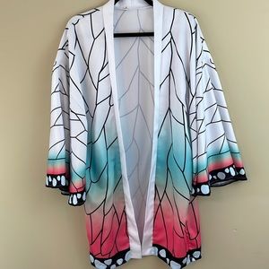 Cardigan swim cover up One Size Butterfly